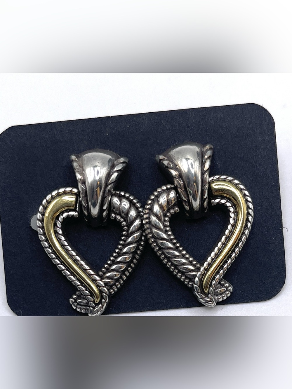 Brighton Vintage Heart Post Earrings - 1211